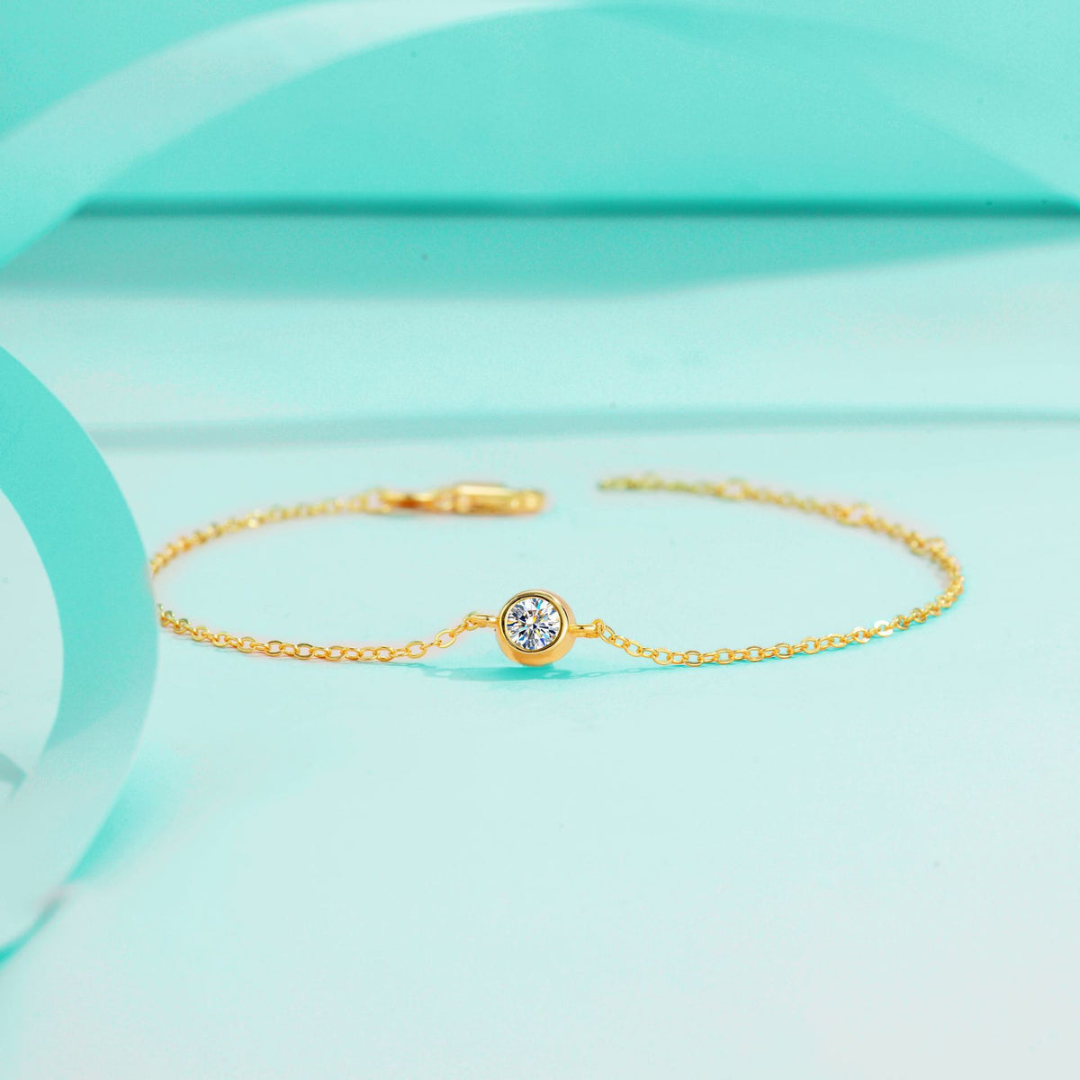 Bubble Moissanite Bracelet view 4