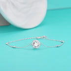 Halo CZ Bracelet view 3
