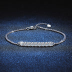 Wave Moissanite Bracelet view 2