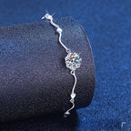 Snowflake CZ Bracelet view 2