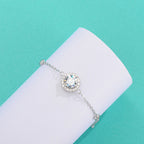 Halo CZ Bracelet view 4