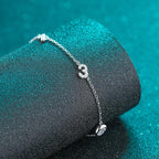 Heirloom Moissanite Bracelet view 2