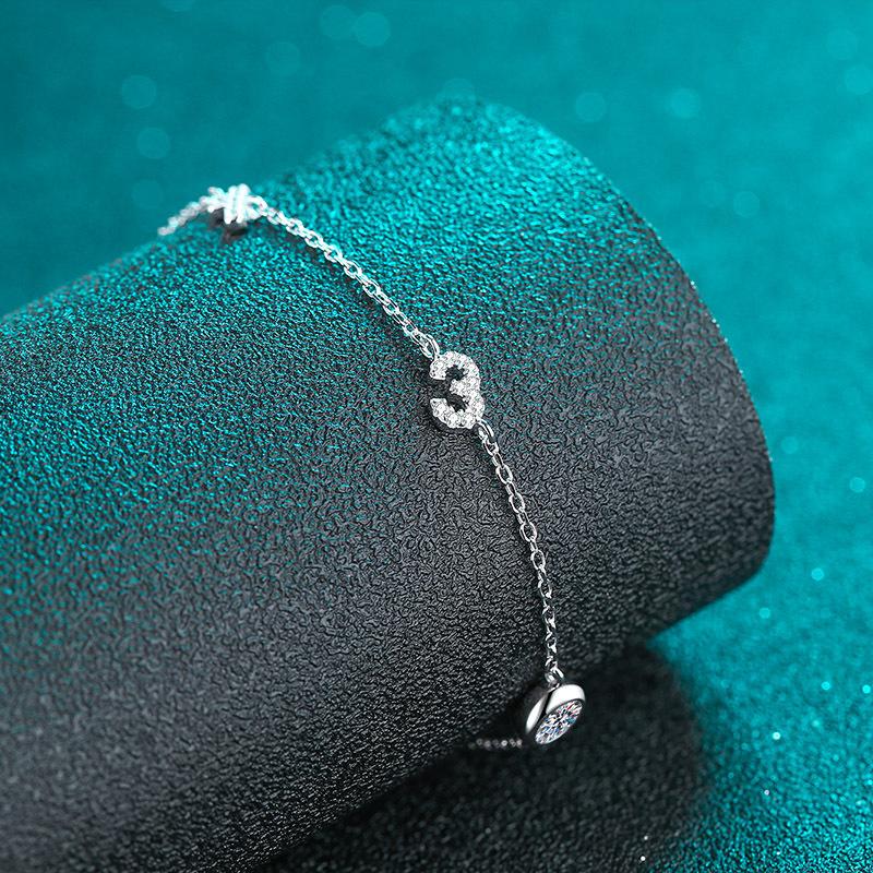 Heirloom Moissanite Bracelet view 2
