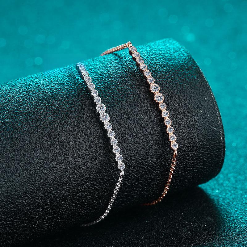 Champagne Moissanite Bracelet view 3