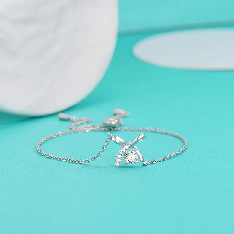 Bow CZ Bracelet view 3
