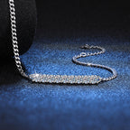 Wave Moissanite Bracelet view 3
