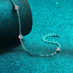 Pebble Moissanite Bracelet view 4