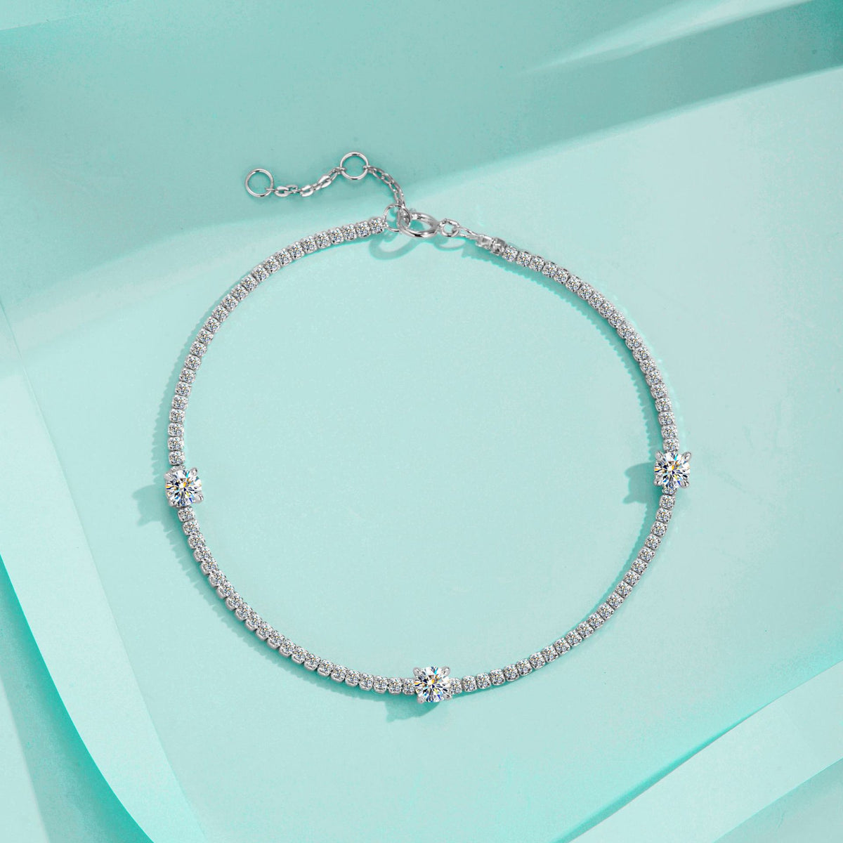 Lantern Moissanite Bracelet view 4