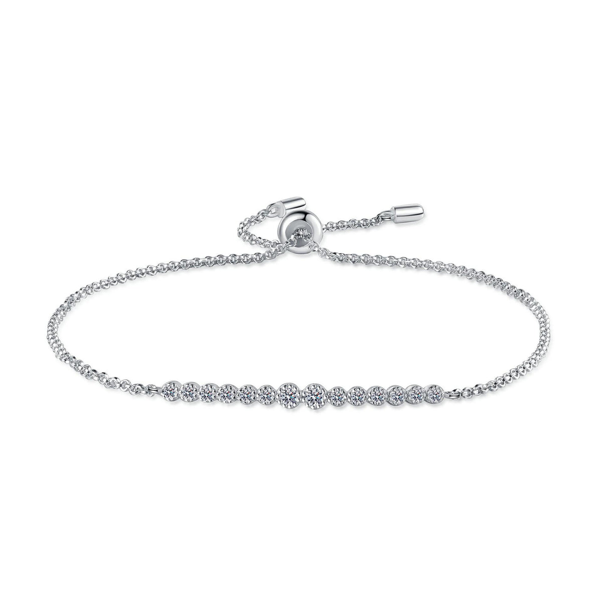 Champagne Moissanite Bracelet