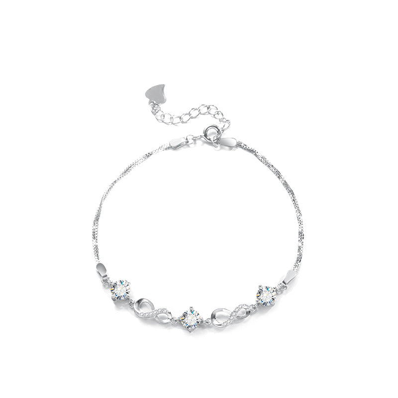 Wreath Moissanite Bracelet