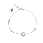Halo CZ Bracelet