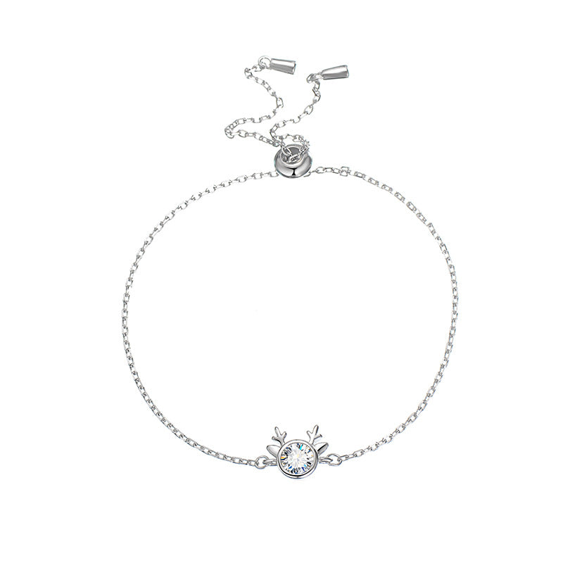 Antler Moissanite Bracelet