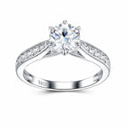 Coronet Moissanite Ring view 2