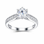 Coronet Moissanite Ring view 3