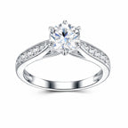 Coronet Moissanite Ring view 5