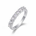 Lumen Moissanite Eternity Ring