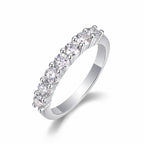 Lumen Moissanite Eternity Ring