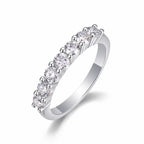 Lumen Moissanite Eternity Ring view 2