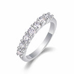 Lumen Moissanite Eternity Ring view 3