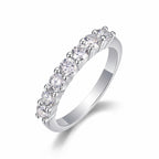 Lumen Moissanite Eternity Ring view 4