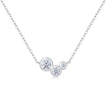 Cadence Moissanite Pendant Necklace view 2