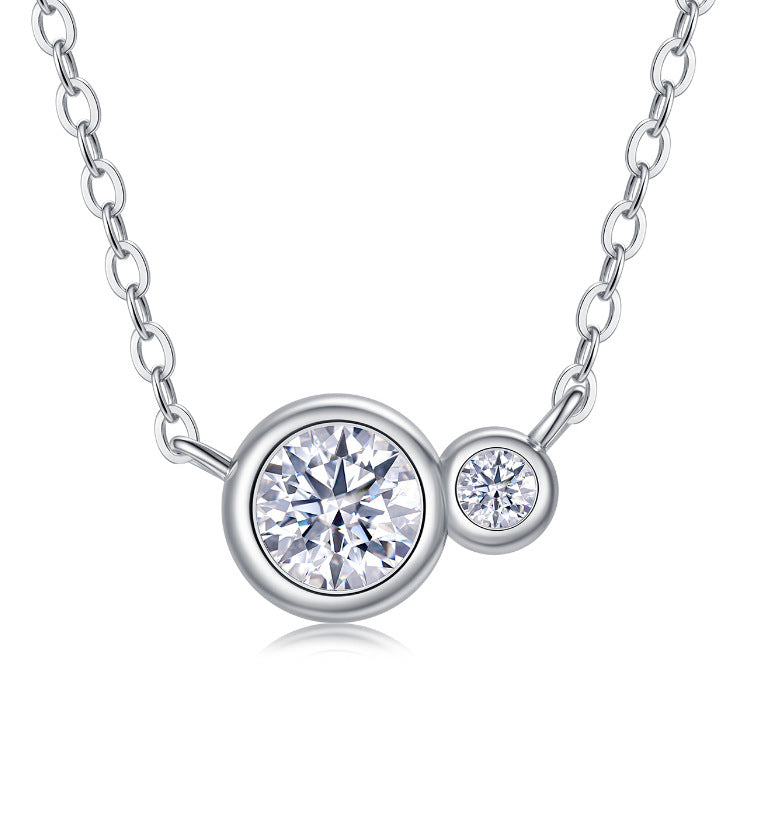 Cadence Moissanite Pendant Necklace
