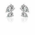 Raindrop Moissanite Earrings