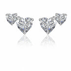 Raindrop Moissanite Earrings view 2