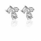 Raindrop Moissanite Earrings view 3