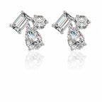 Raindrop Moissanite Earrings view 4