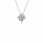 Solitaire Moissanite Necklace