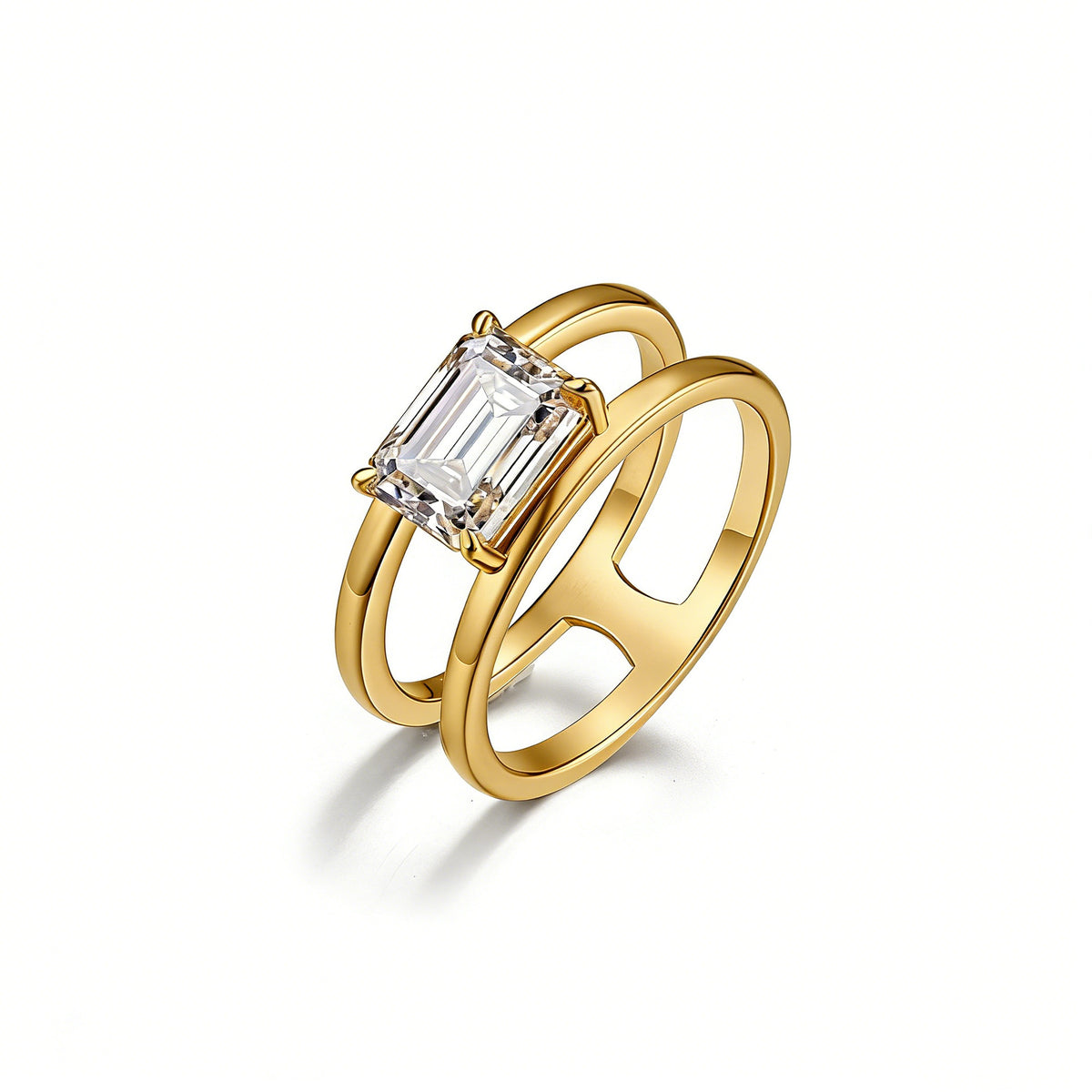 Bridge Moissanite Ring view 2