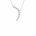Cascade Moissanite Necklace