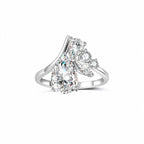 Plume Moissanite Ring view 2
