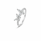 Butterfly Moissanite Ring view 2