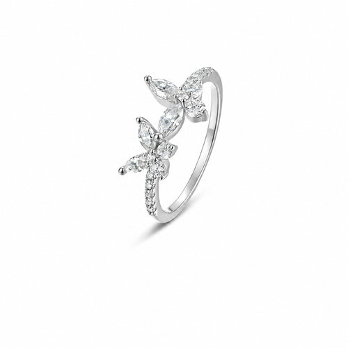 Butterfly Moissanite Ring view 2