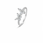 Butterfly Moissanite Ring view 3