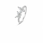 Butterfly Moissanite Ring view 4
