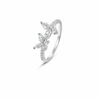 Butterfly Moissanite Ring view 5