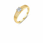 Reed Moissanite Solitaire Ring view 8