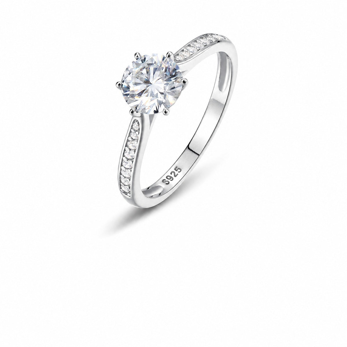 Radiance Moissanite Ring view 2