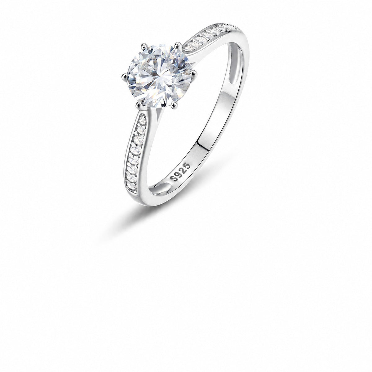Radiance Moissanite Ring view 3
