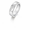 Sash Moissanite Ring