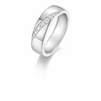 Sash Moissanite Ring