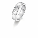 Sash Moissanite Ring view 2