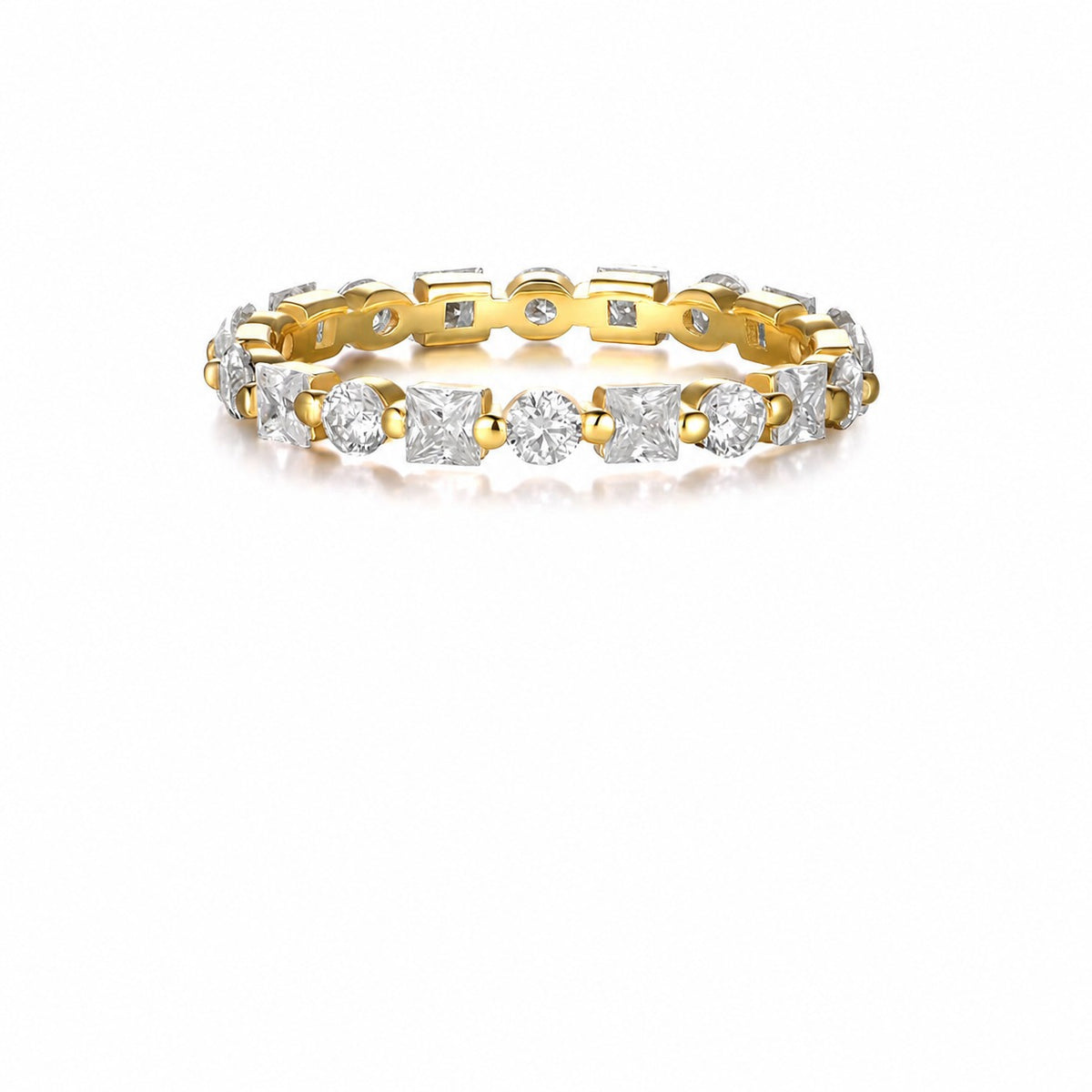 Rhythm Moissanite Ring view 5