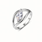 Sway Moissanite Ring