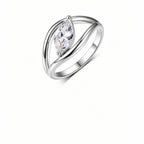 Sway Moissanite Ring view 4