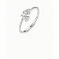 Kiss Moissanite Ring
