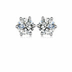 Classic Moissanite Stud Earrings